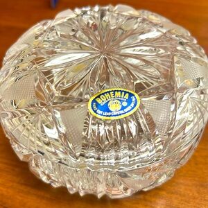 A trademarked Bohemia Crystal Bowl New